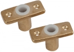 Seadog 5806001 Top Mount Brass Oarlock Sockets
